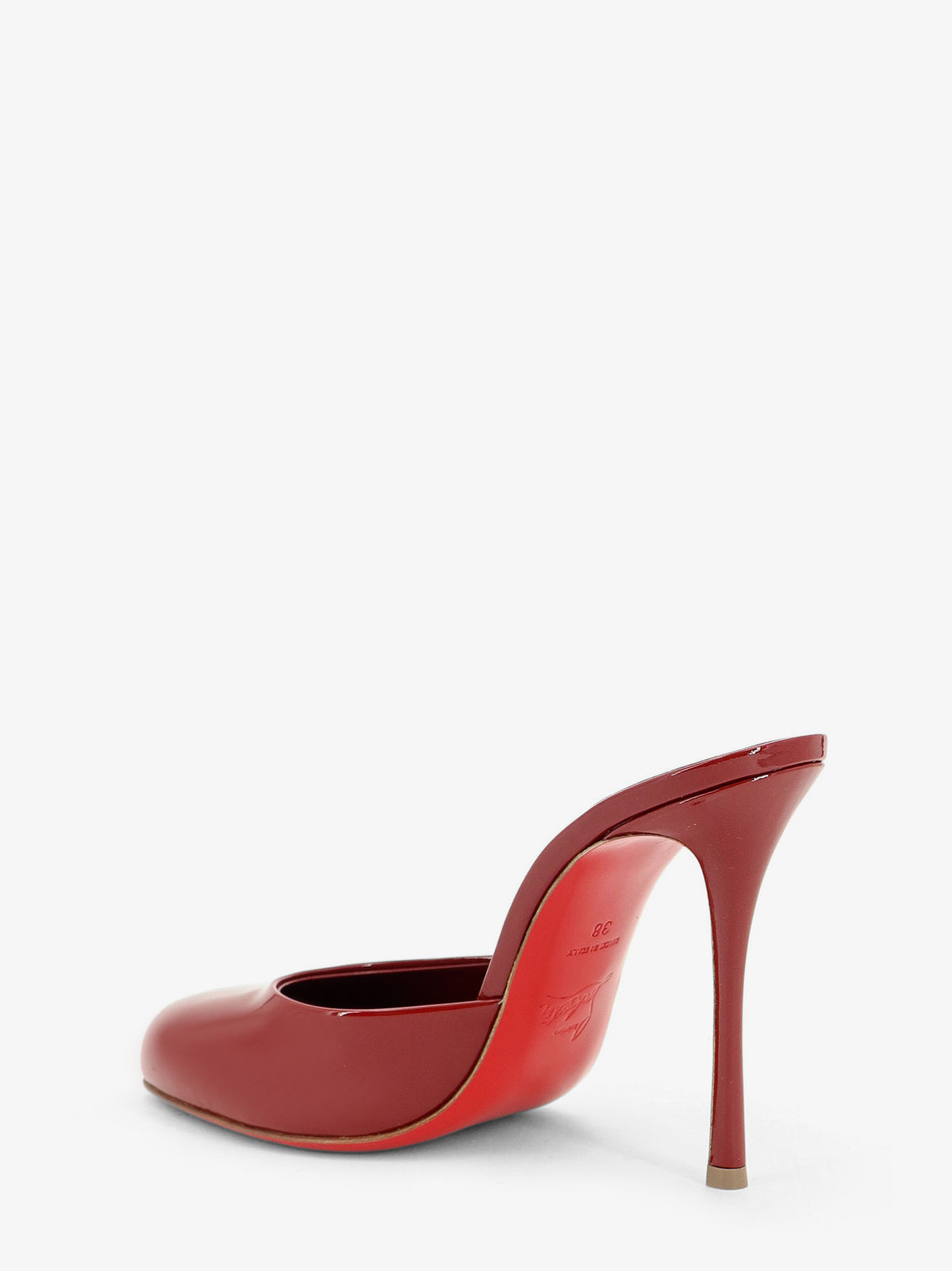 Patent leather Dolly Mule sandals