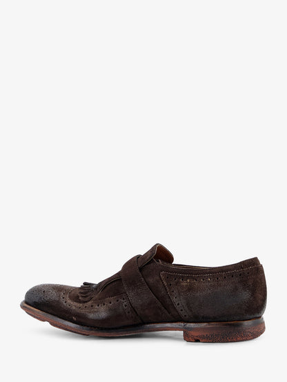 Shanghai loafers in vintage-effect suede thumbnail