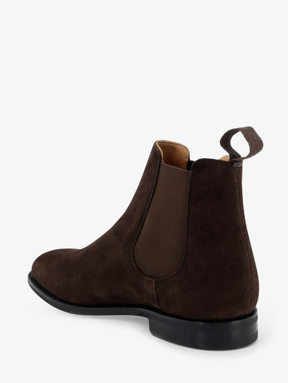 Vintage-effect suede boots thumbnail