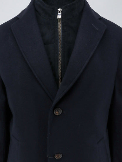 Cappotto Casual monopetto in lana e cashmere thumbnail
