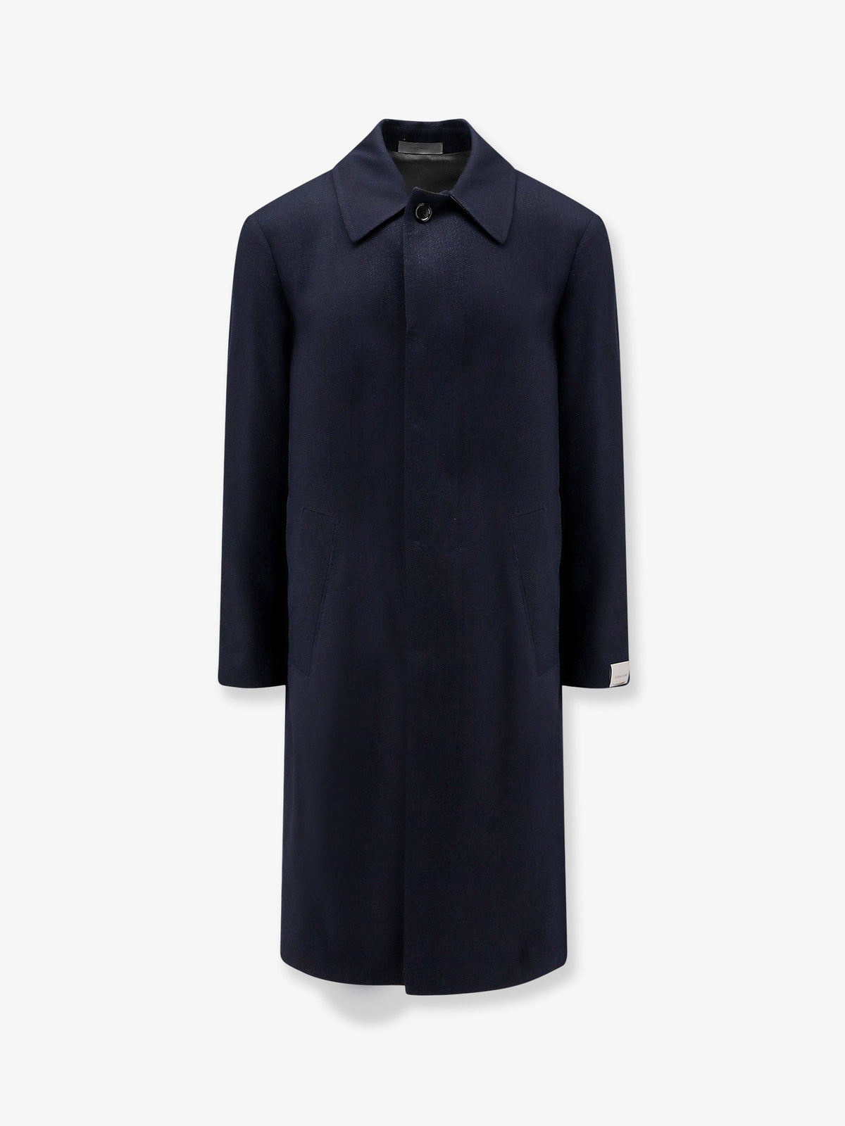 Edge virgin wool coat