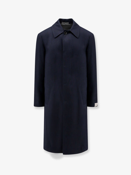 Cappotto Edge in lana vergine