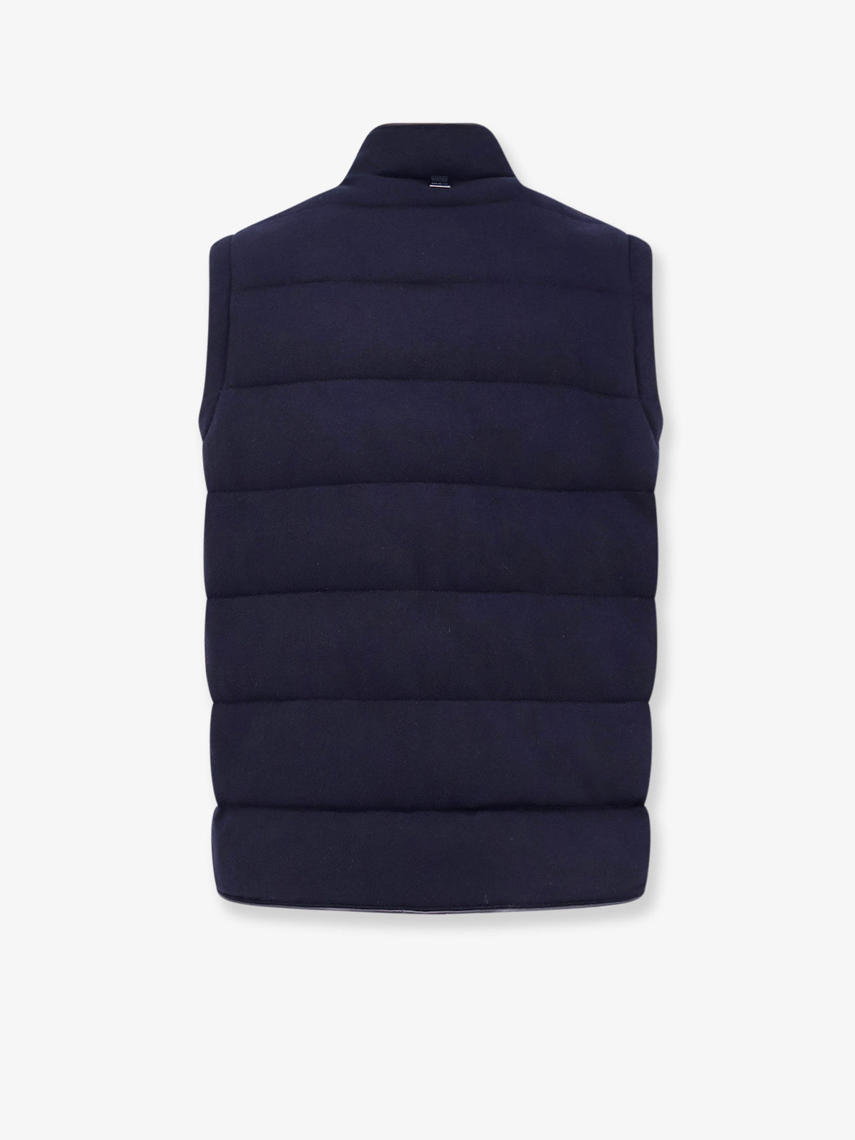 Cashmere blend sleeveless jacket