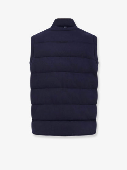 Cashmere blend sleeveless jacket thumbnail