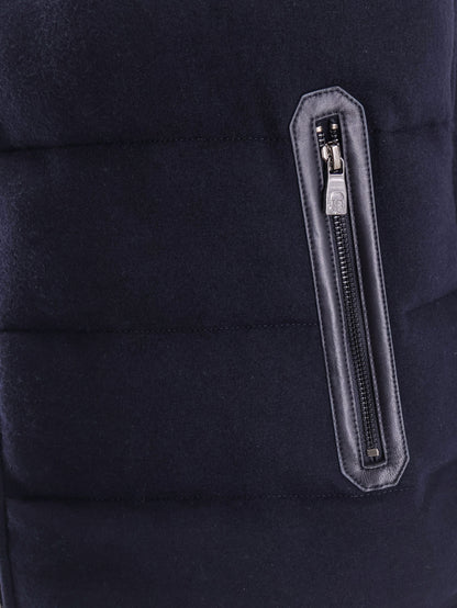 Cashmere blend sleeveless jacket thumbnail