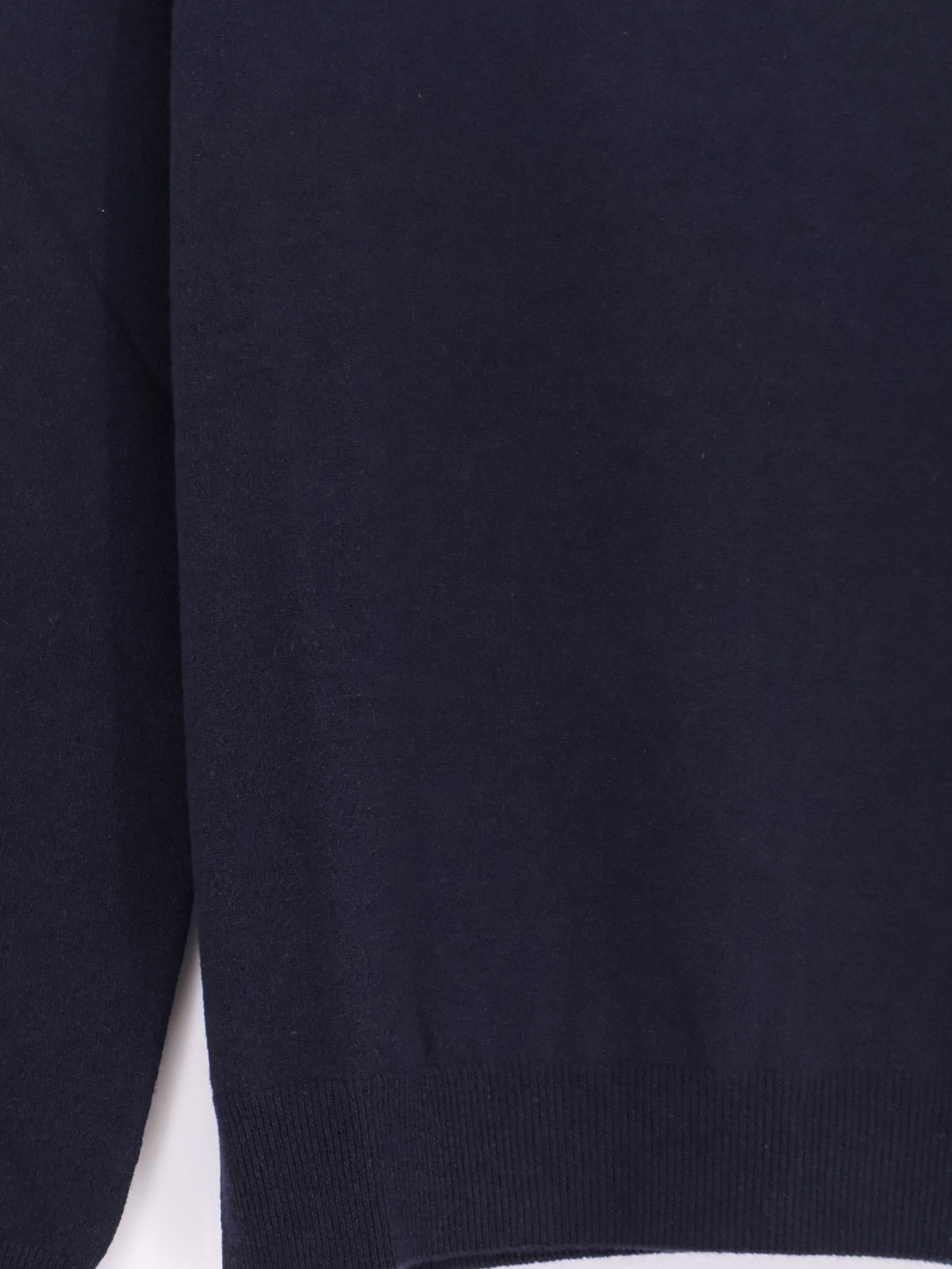 Maglia con mezza zip in cotone