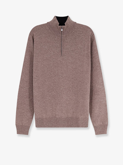Cotton half-zip sweater thumbnail