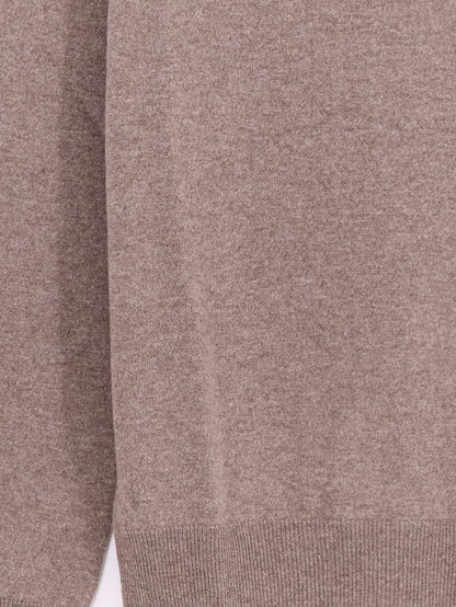 Cotton half-zip sweater thumbnail