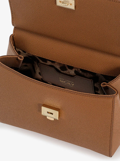 Sicily Medium Leather shoulder bag thumbnail