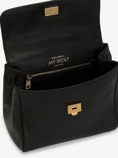 Borsa a mano My Sicily in pelle thumbnail