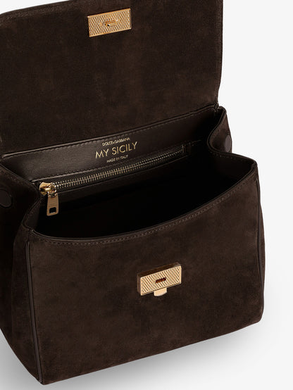 My Sicily handbag in suede thumbnail
