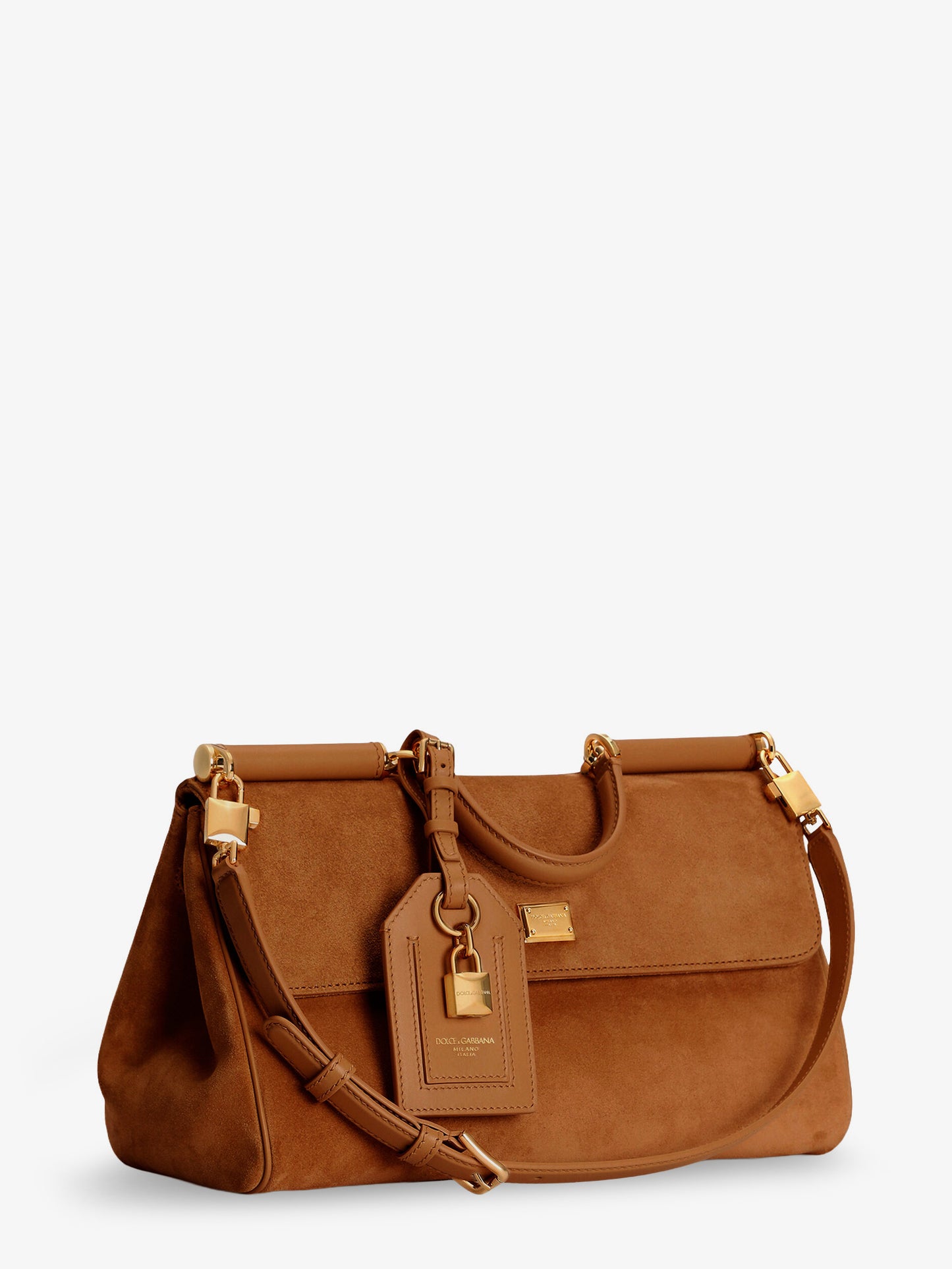 My Sicily suede shoulder bag