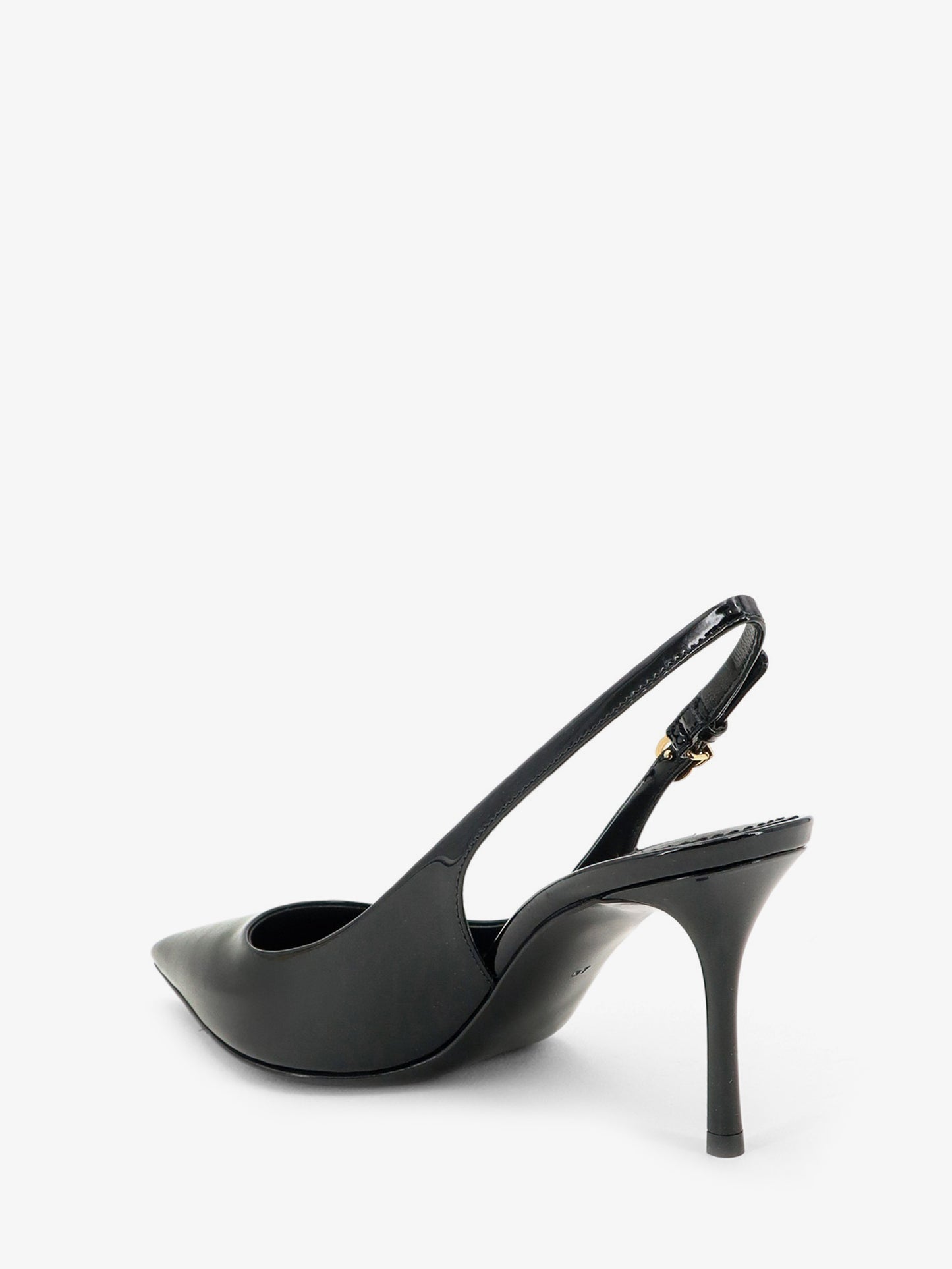 Patent leather pumps