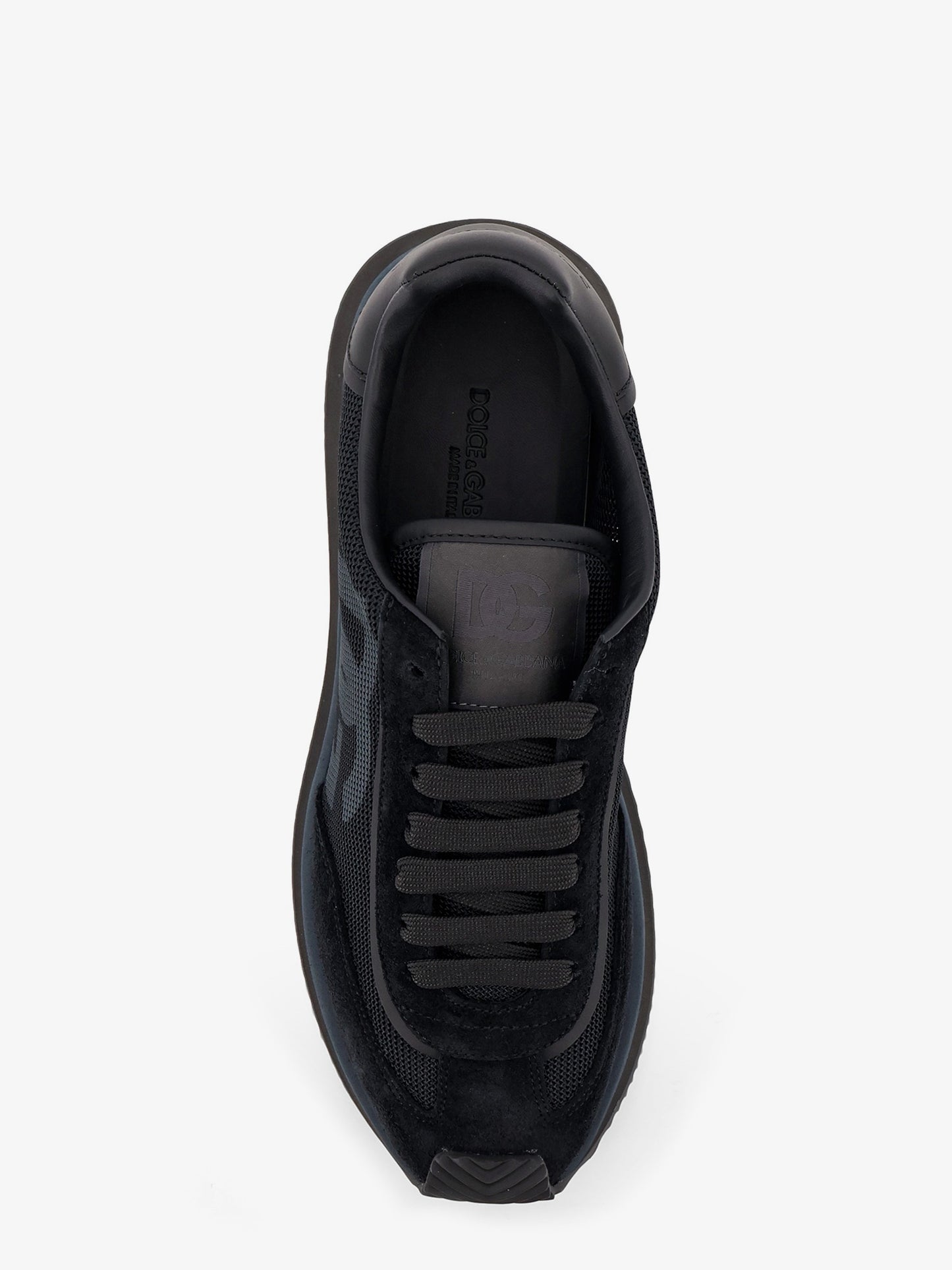 Sneakers DG Cushion in nylon con inserti in suede