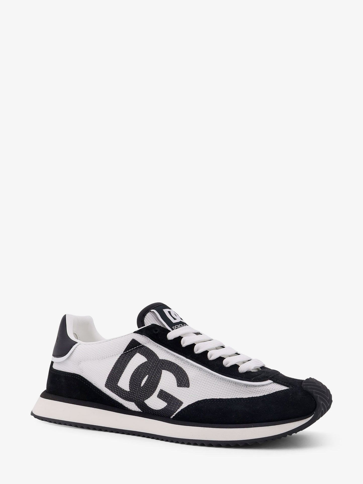 Sneakers DG Cushion in nylon con inserti in suede