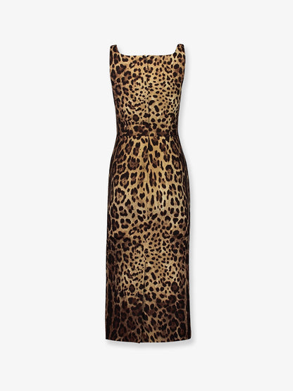 Midi Dress with Animal print thumbnail