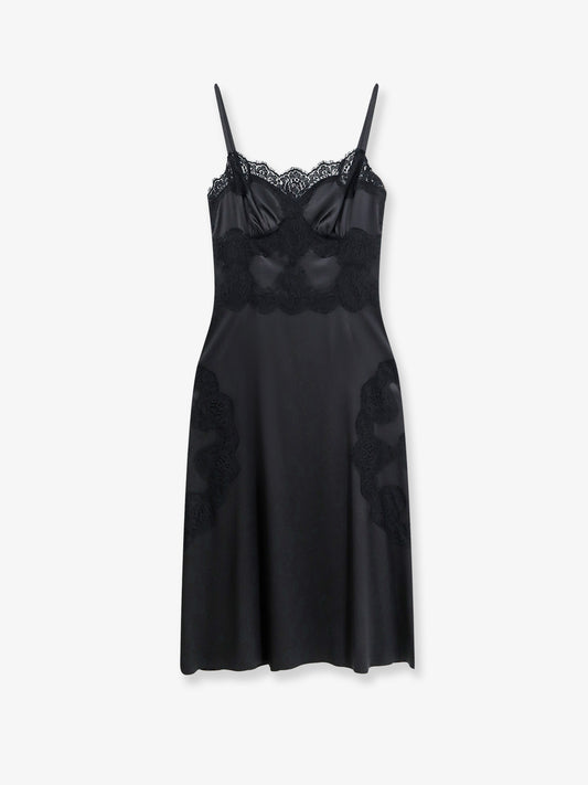 Slip Dress with Lace Details