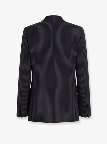 Martini Light double-breasted pinstriped wool blazer thumbnail