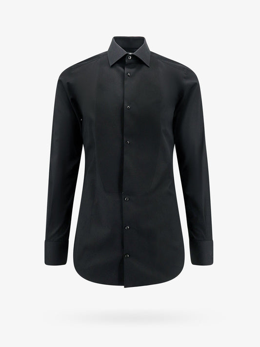 Gold cotton shirt
