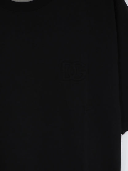 Cotton T-shirt with embossed DG logo thumbnail