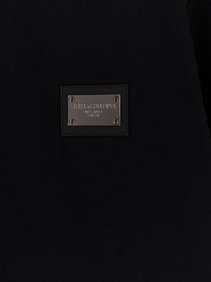 Cotton T-shirt with logo patch thumbnail
