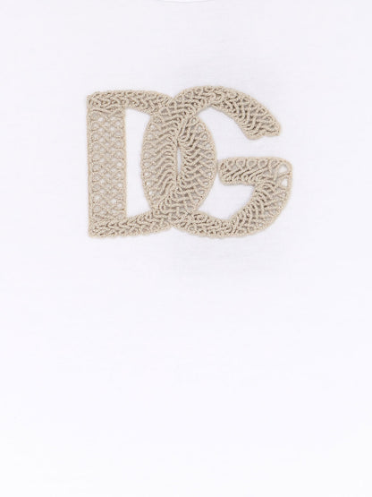 Cotton T-shirt with patch logo on the front thumbnail