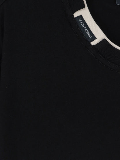 Cotton t-shirt with contrasting profile thumbnail