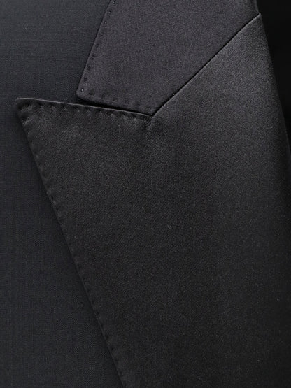 Sicilia virgin wool and silk blend tuxedo thumbnail