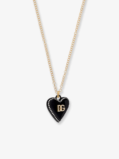 Metal necklace with rhinestones thumbnail