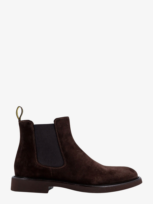 Suede Beatles ankle boots