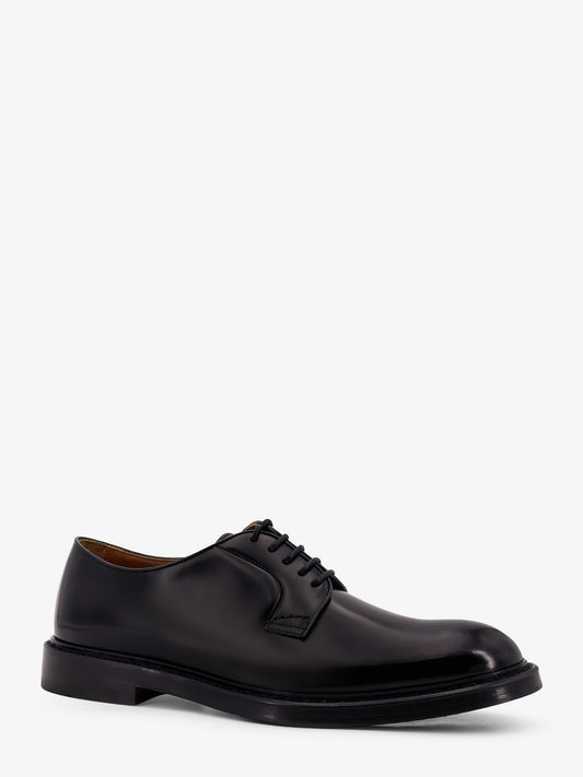 Derby leather lace up shoe