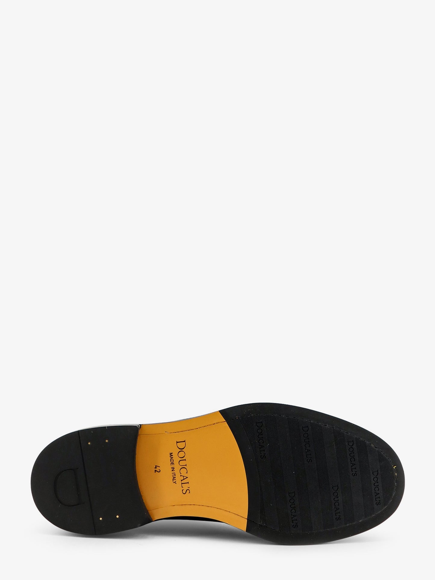 Leather lace-up