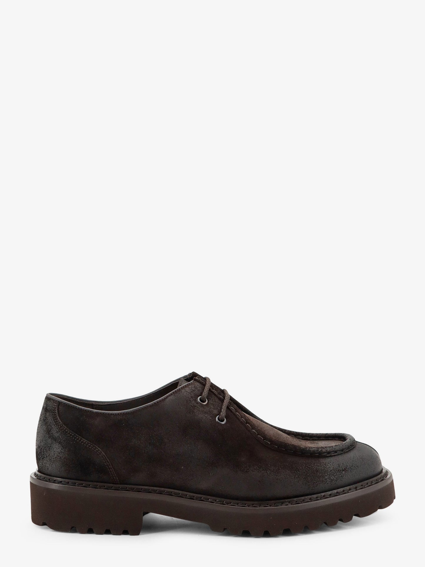 Commander suede lace-up