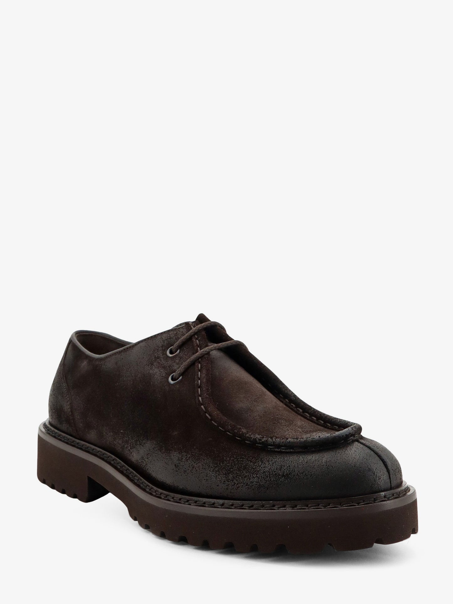 Commander suede lace-up