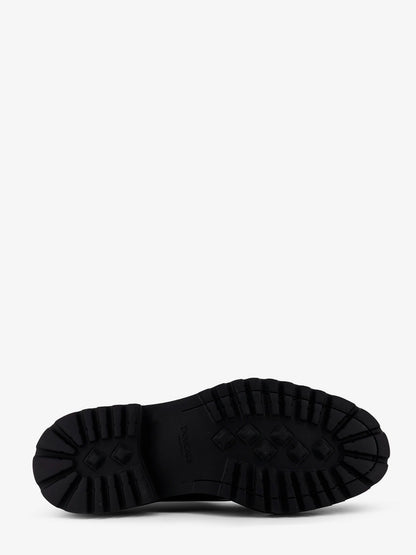 Leather double buckle loafers thumbnail