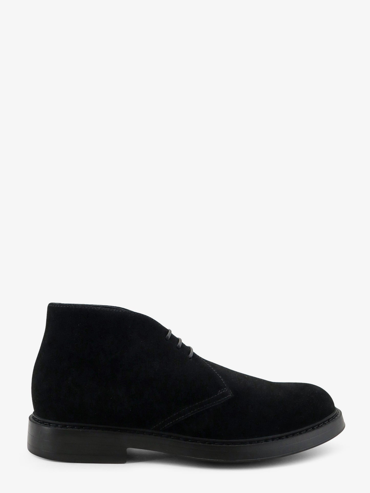 Suede lace-up