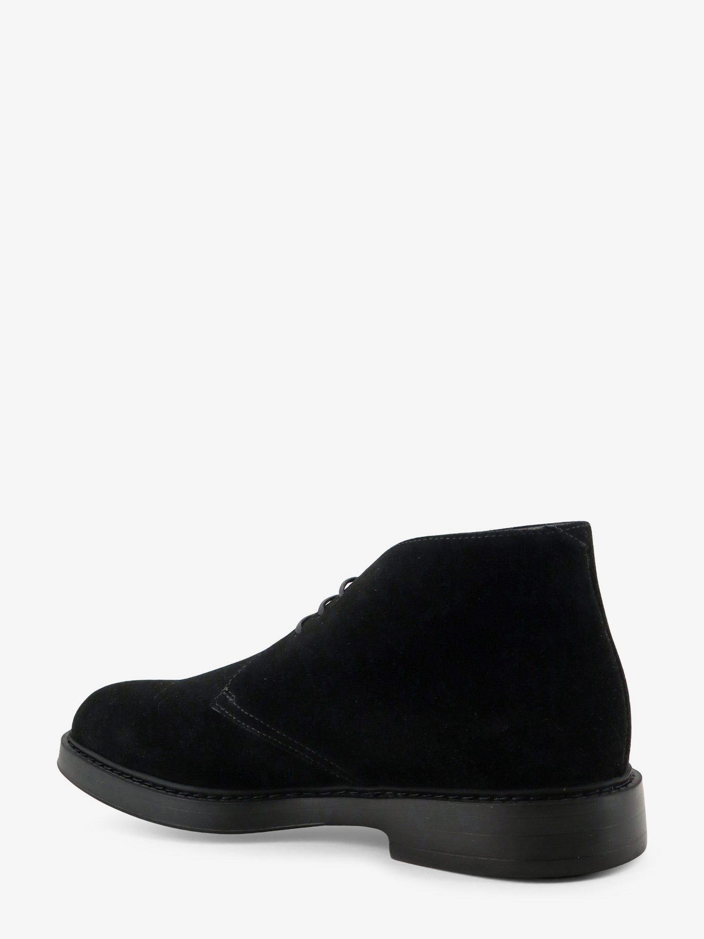 Suede lace-up