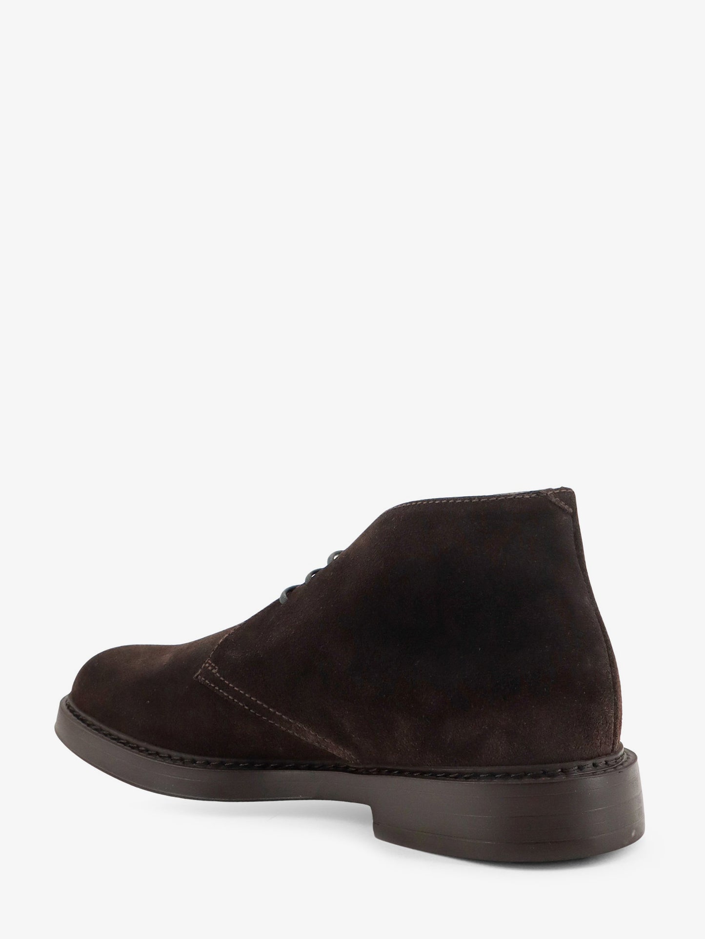 Suede lace-up
