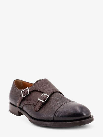 Leather double-buckle loafers thumbnail