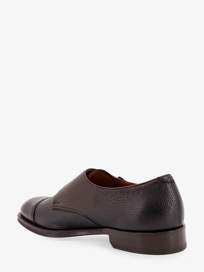 Leather double-buckle loafers thumbnail