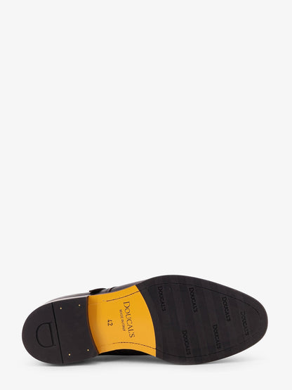 Leather double-buckle loafers thumbnail