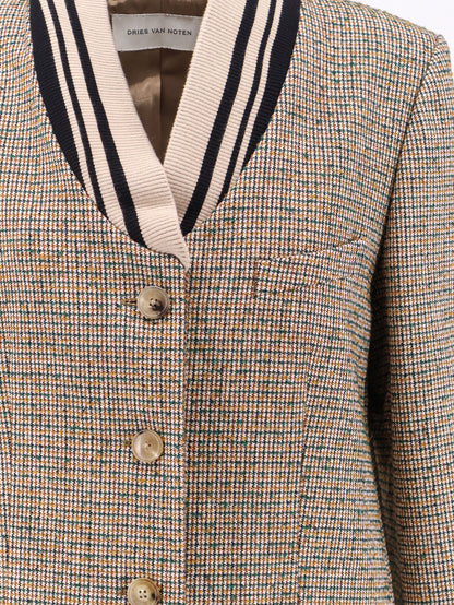 Ritt madras cotton blend coat thumbnail