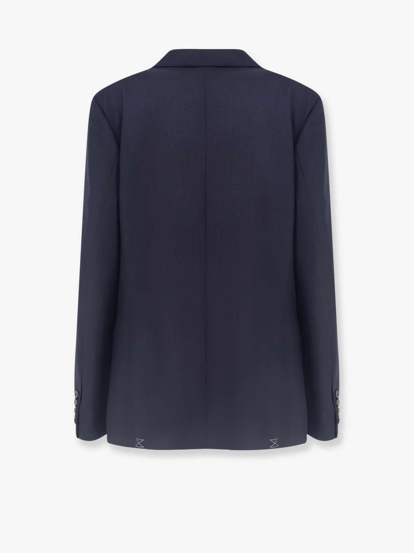 Barrysta wool blazer with gold embroidery