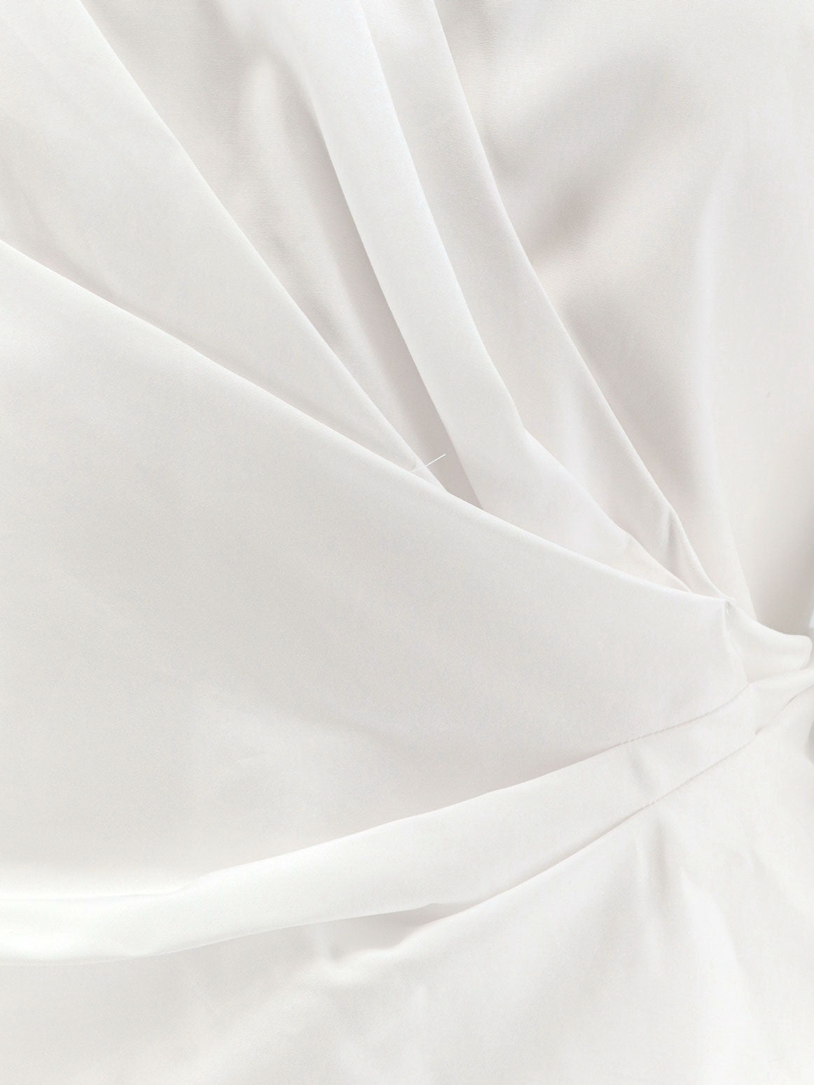 Cotton wrap shirt