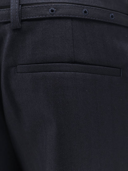 Presta wool trousers with belt thumbnail