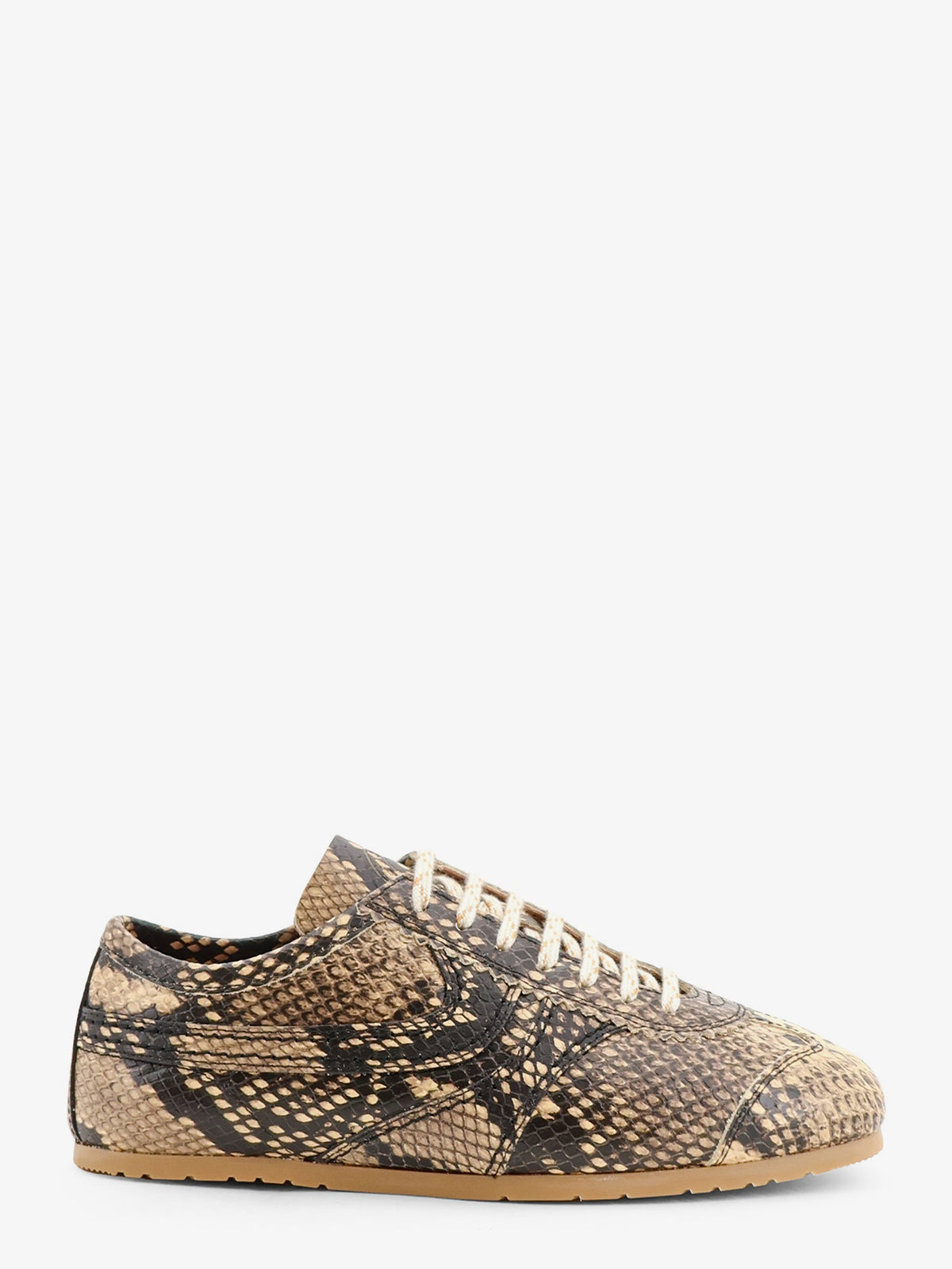 Low-Top Animal Pattern Sneakers