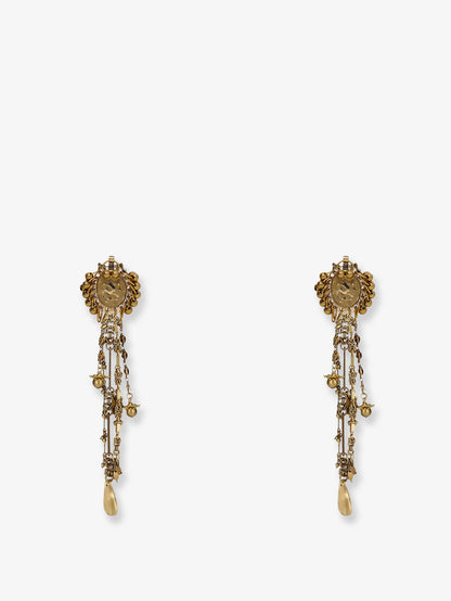 Brass earrings thumbnail