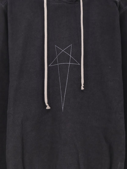 Oversized organic cotton hoodie thumbnail