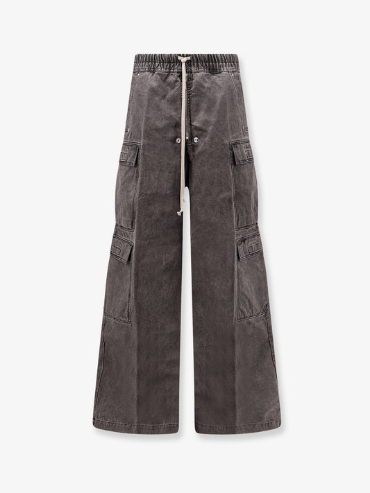 Cotton Double Cargo Jumbo Beas trousers