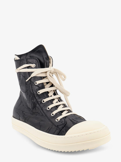Sneakers High-Top in pelle thumbnail